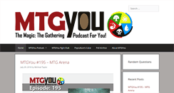 Desktop Screenshot of mtgyou.com