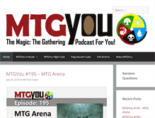 Tablet Screenshot of mtgyou.com